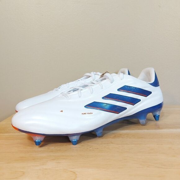 Adidas Copa Pure 2 Elite SG Soccer Cleats White Blue Red IG8694 Men's Size 11.5 - Picture 3 of 7